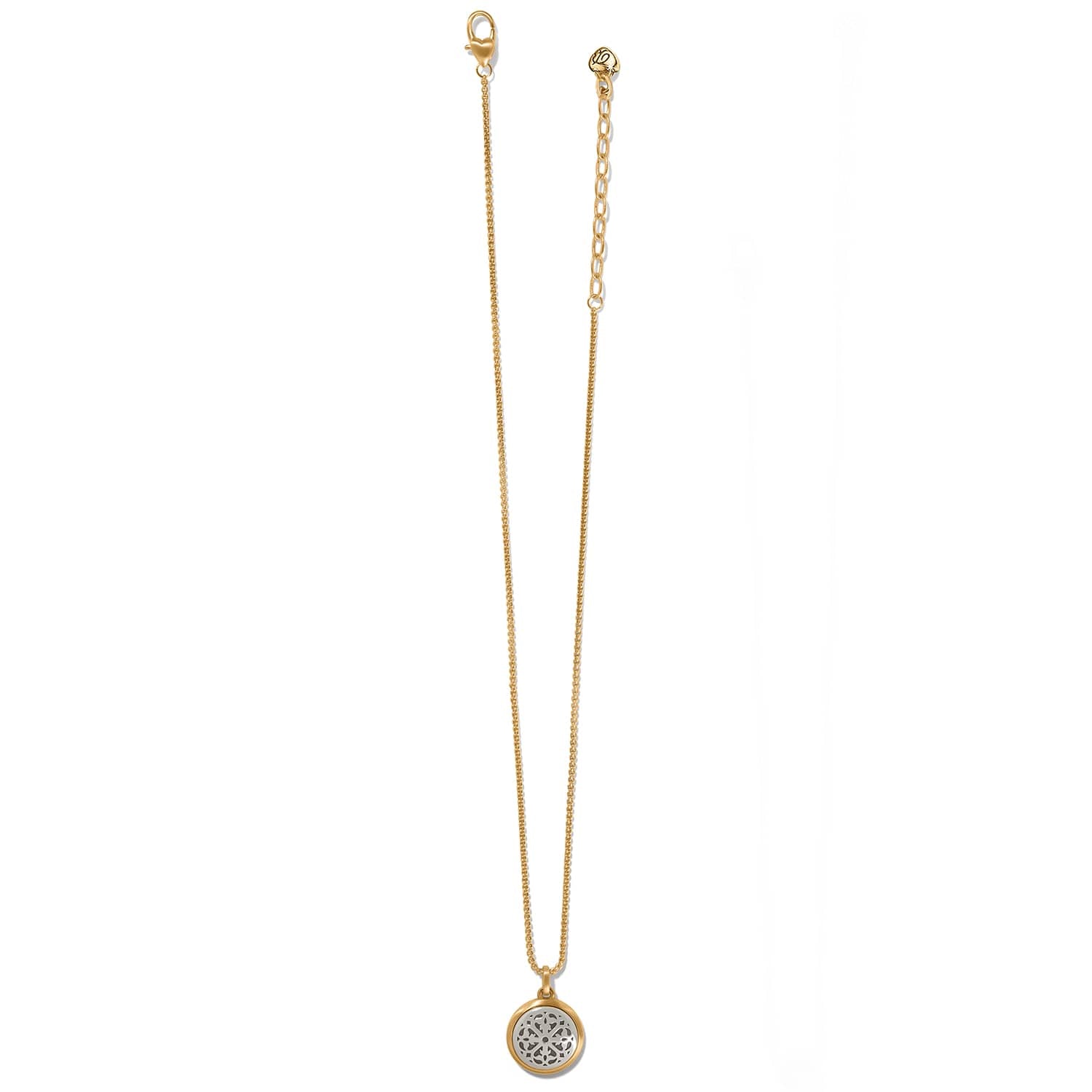 Ferrara Two Tone Luce Short Necklace - Image 2