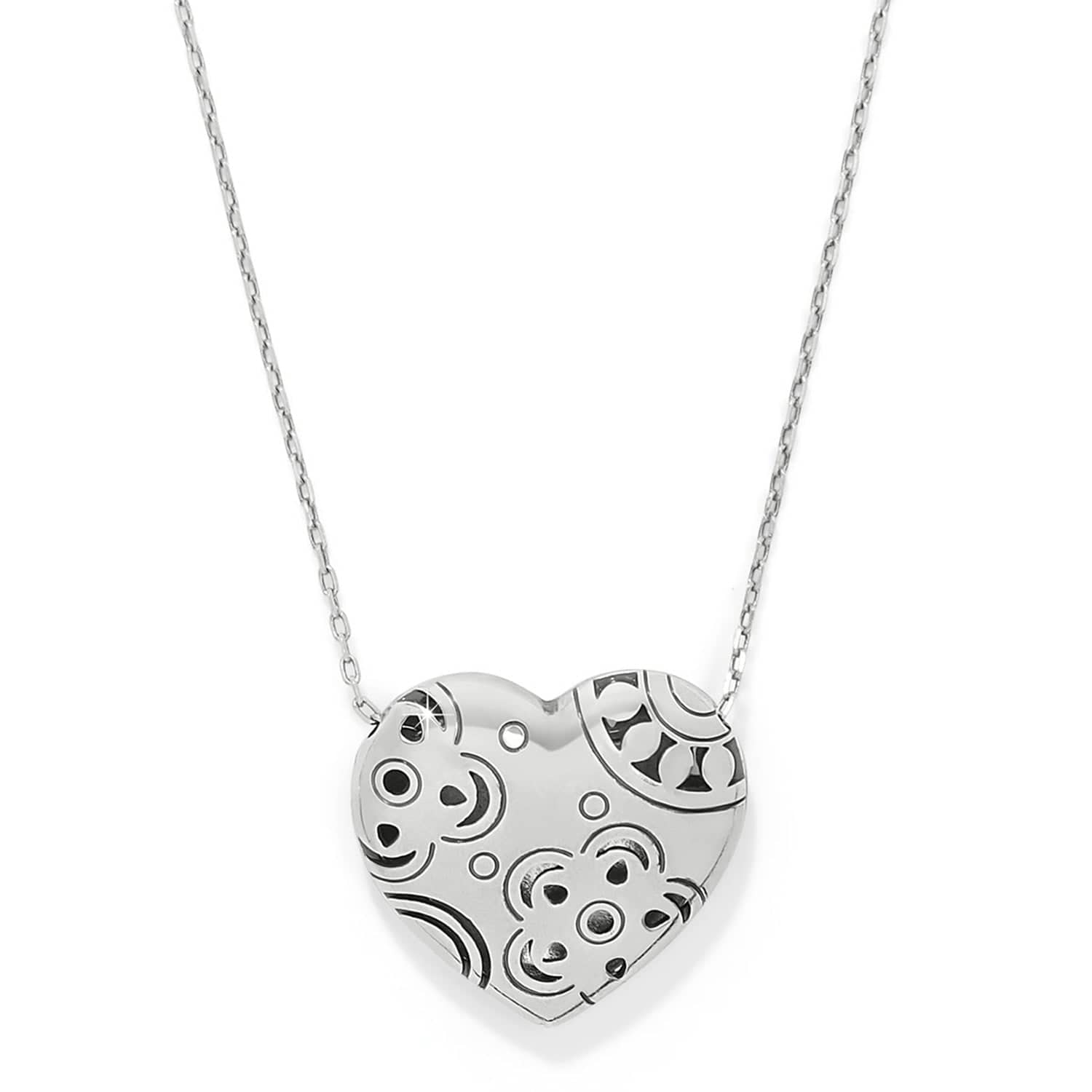 Flora Heart Reversible Necklace - Image 2