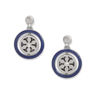 Flora Petite Post Drop Earrings