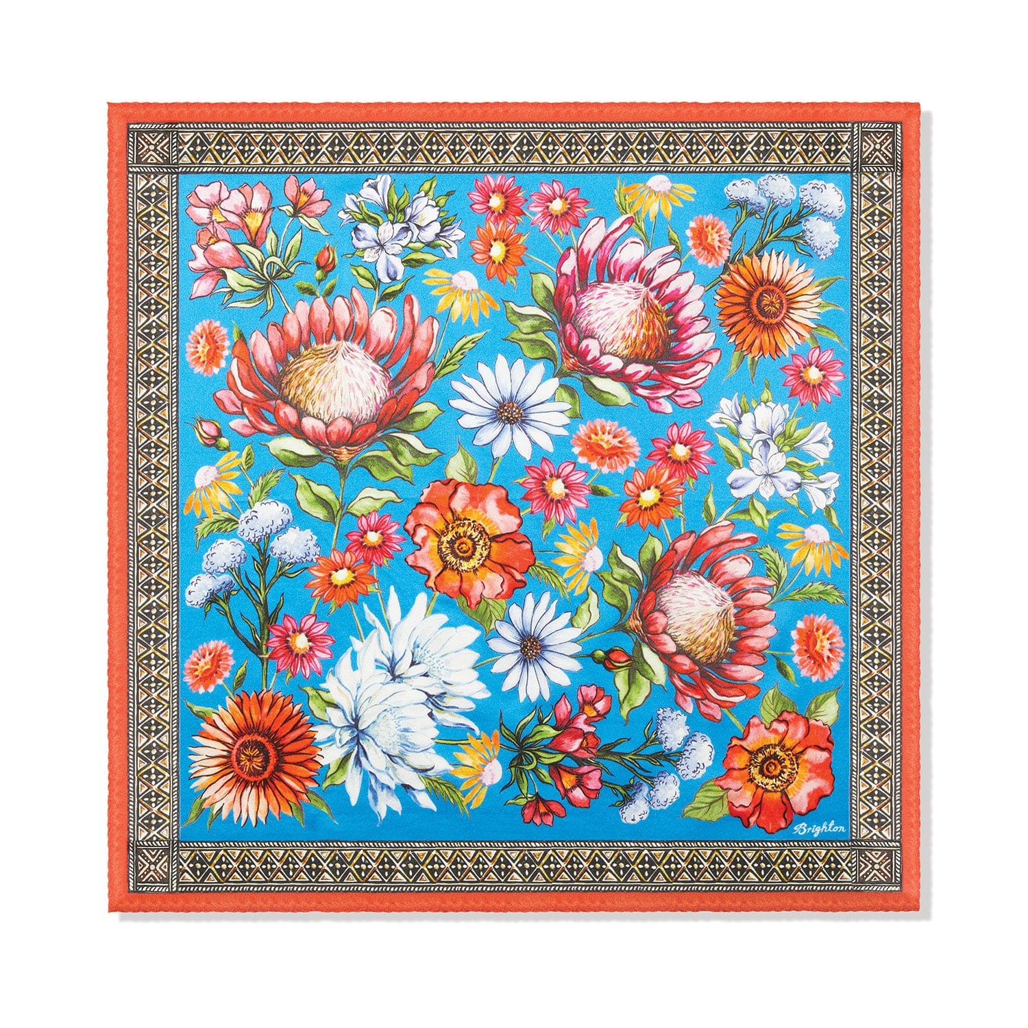 Floral Print Scarf