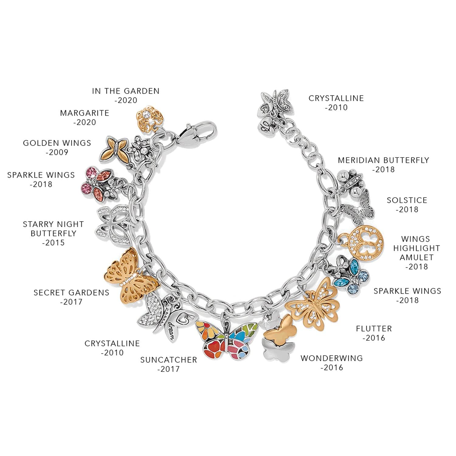 Forever Butterfly Charm Bracelet - Image 3