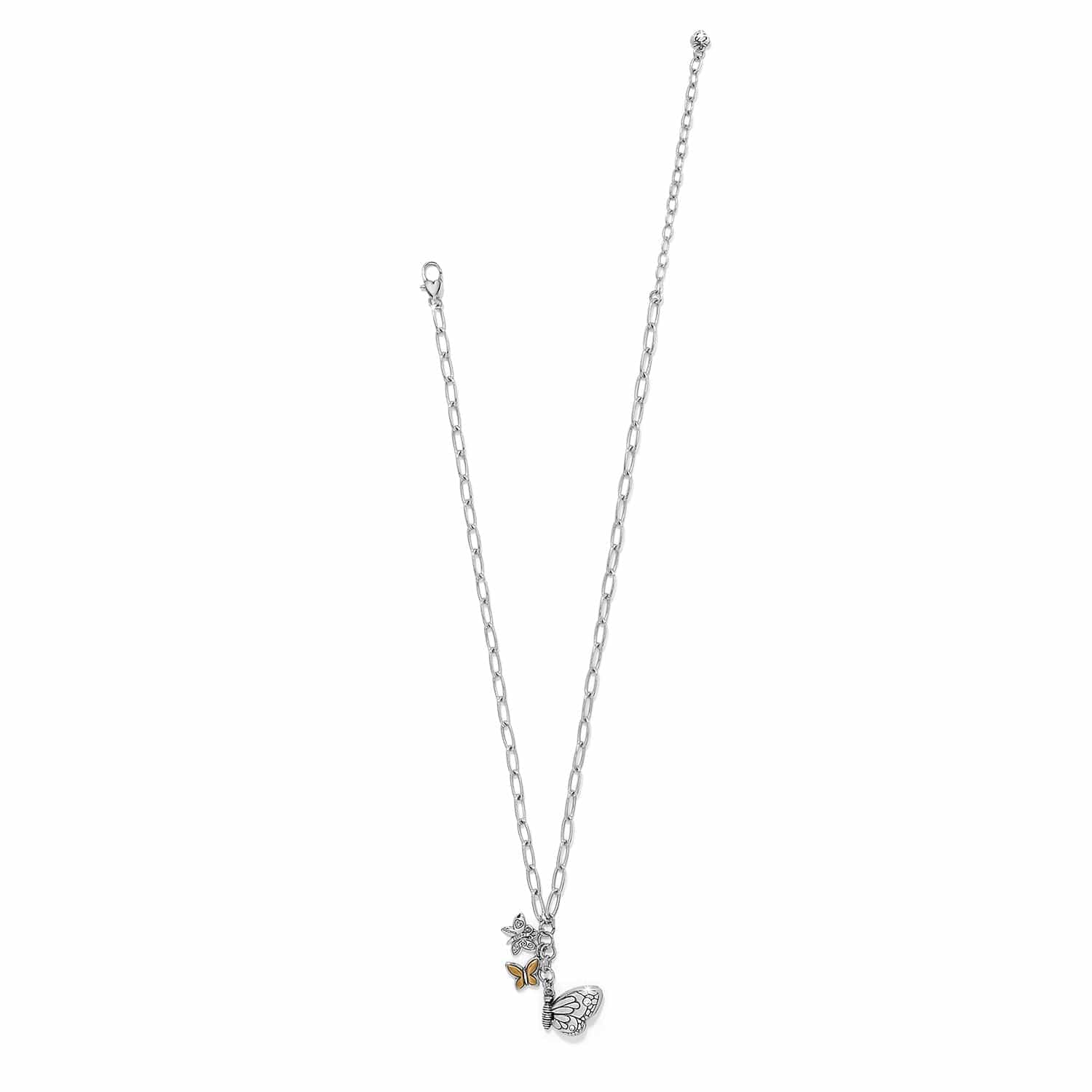 Forever Butterfly Locket Necklace - Image 3