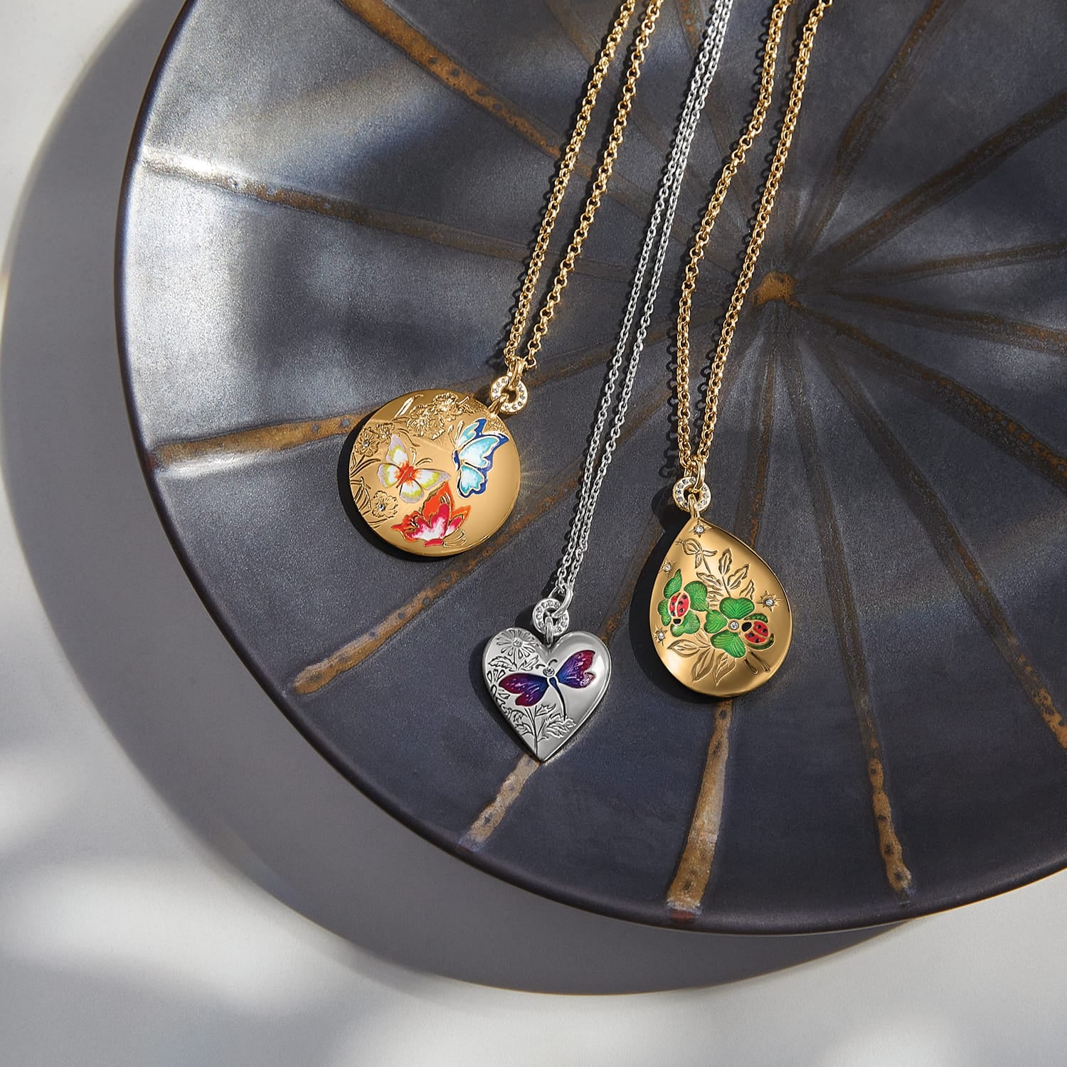 Garden's Splendour Ladybug Necklace - Image 5
