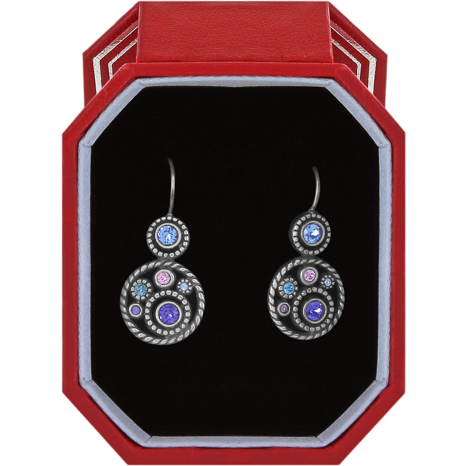 Halo French Wire Earrings Gift Box