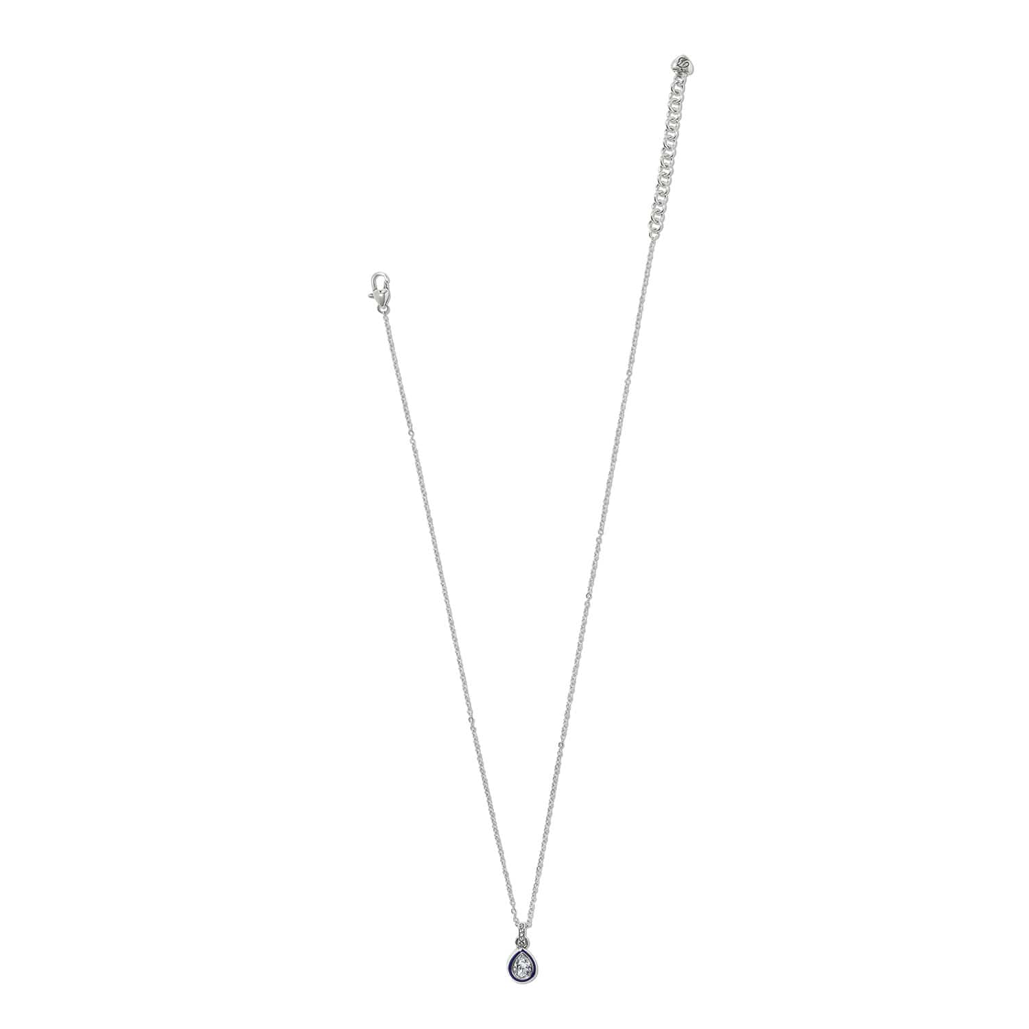 Halo Gemma Petite Teardrop Necklace - Image 3