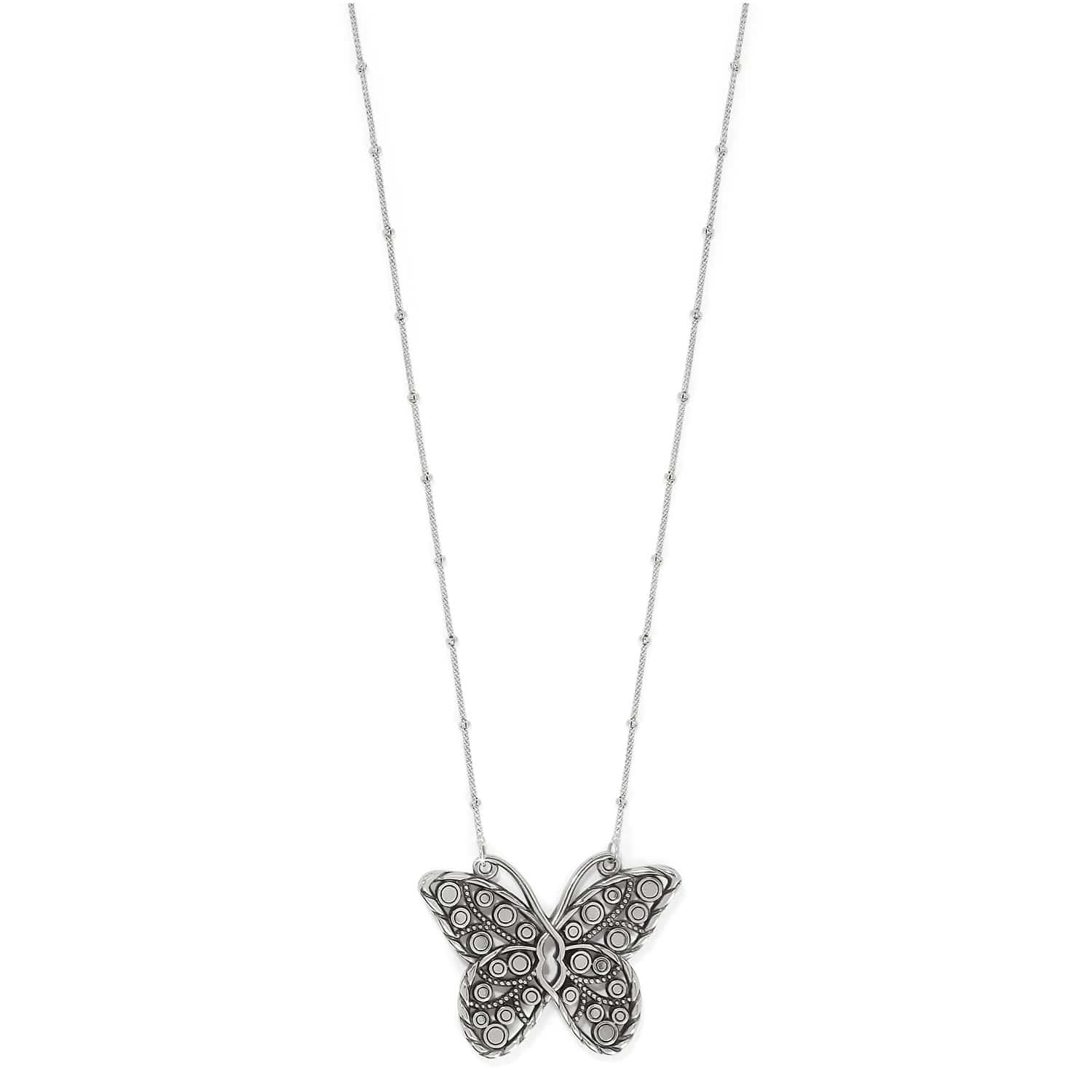 Halo Gems Monarch Butterfly Necklace - Image 2
