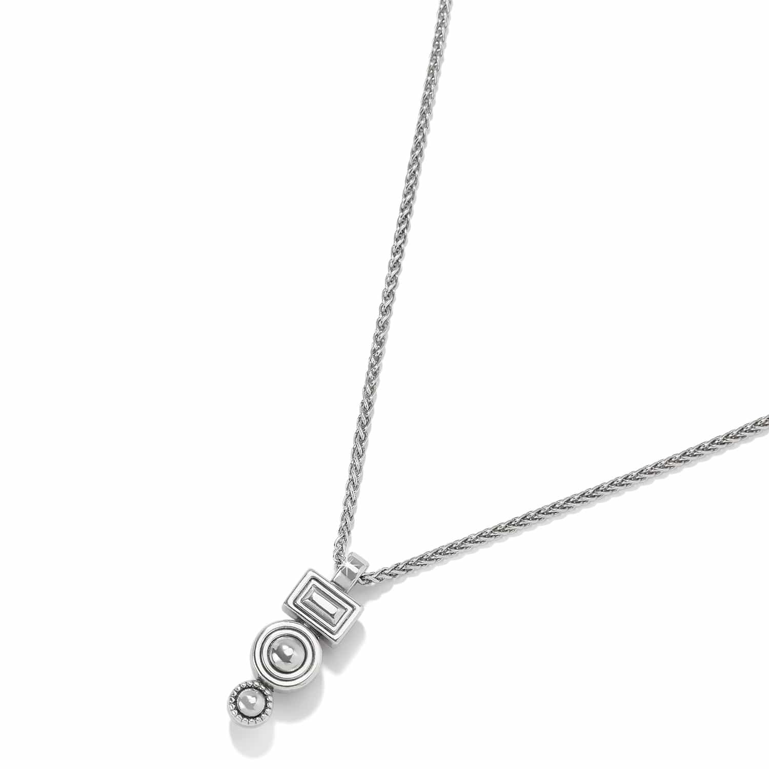 Halo Gleam Drop Necklace - Image 2