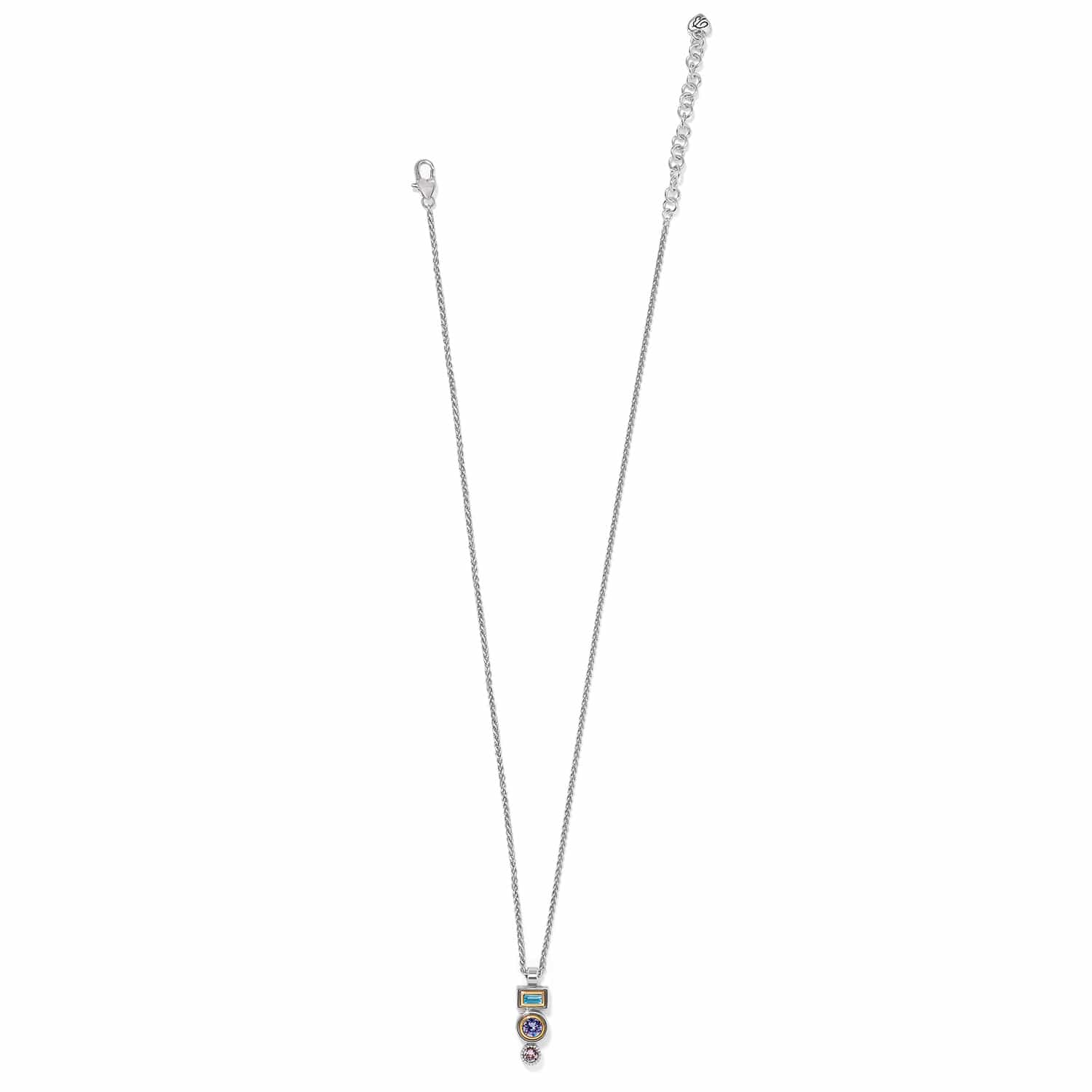Halo Gleam Drop Necklace - Image 3