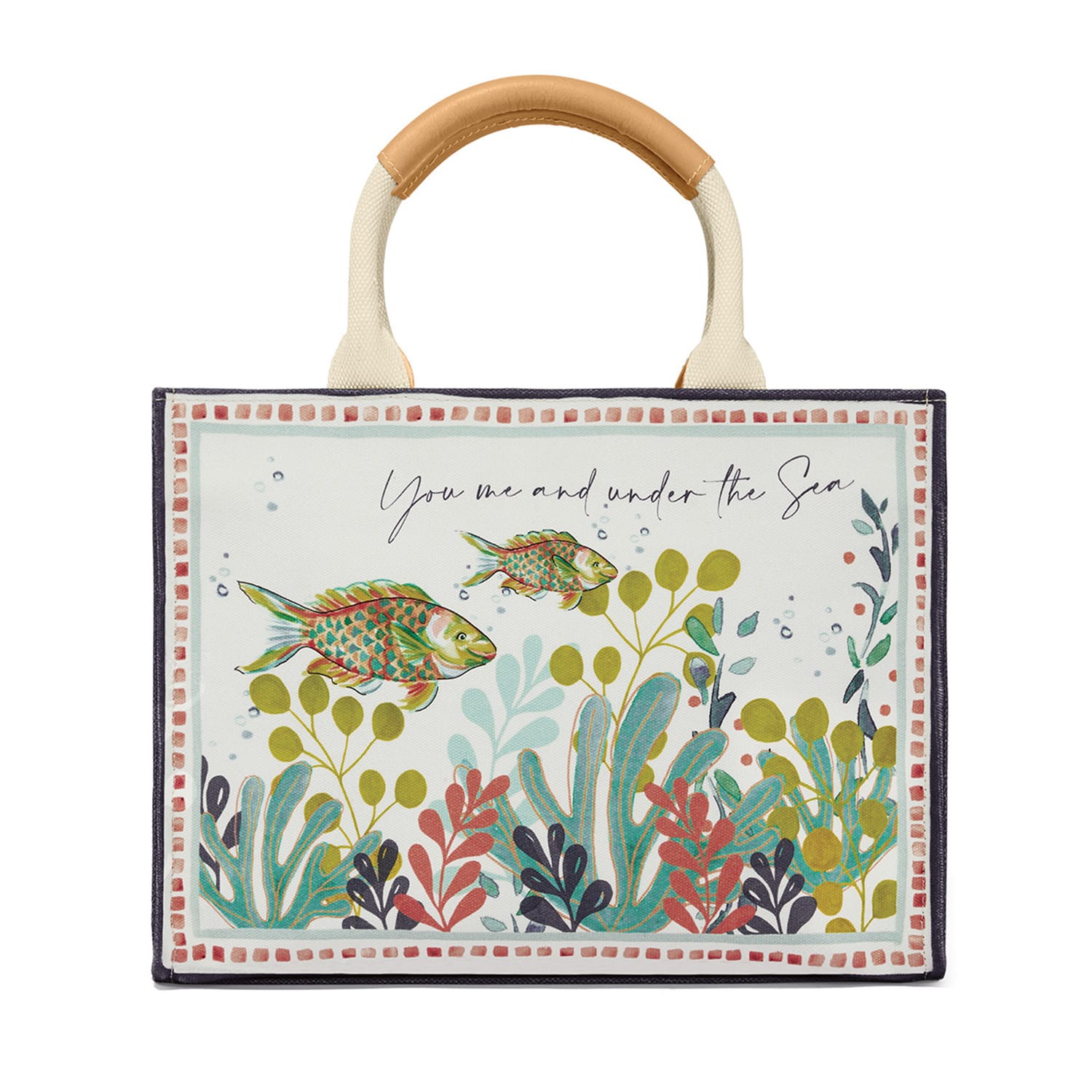Happy Fish Medium Tote - Image 3