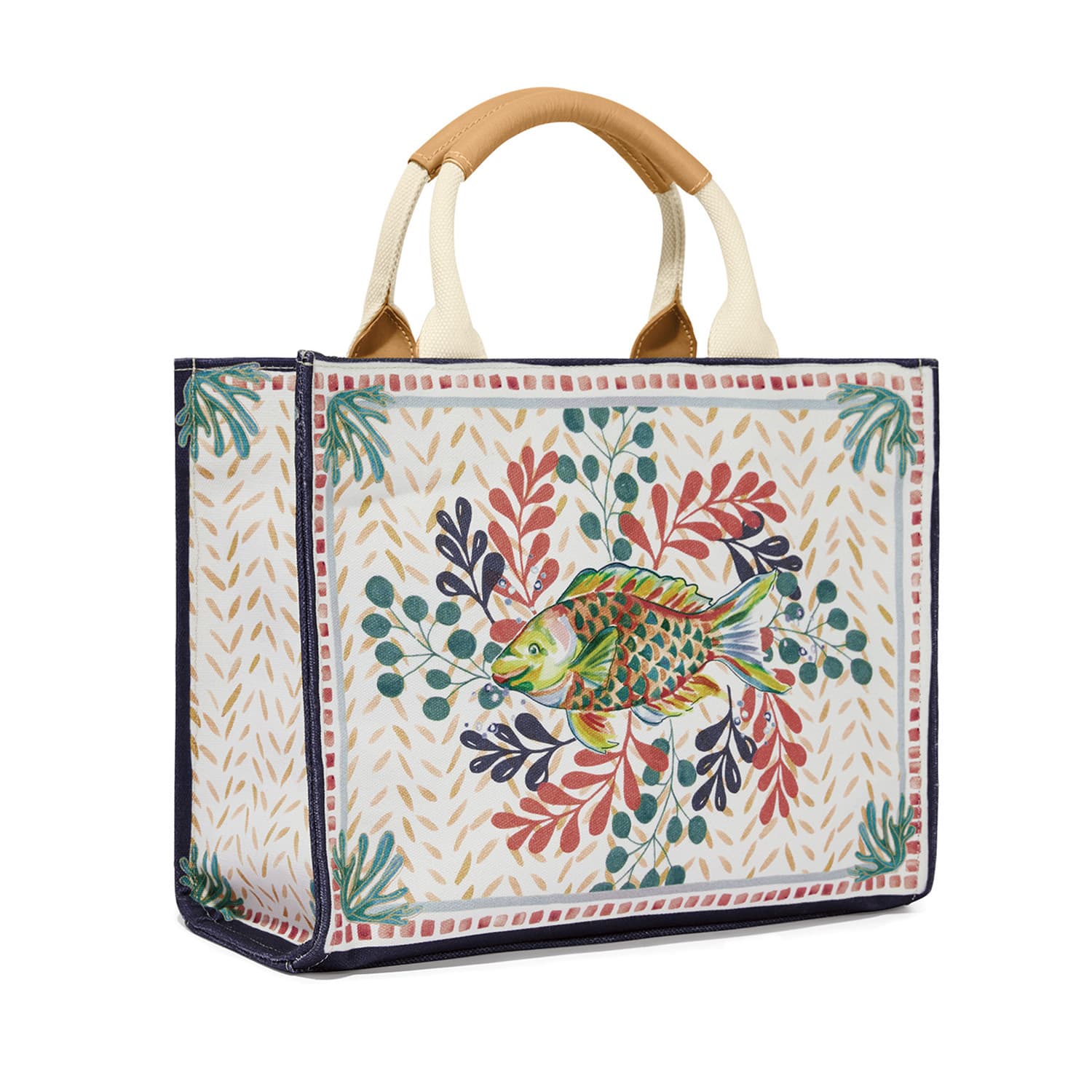 Happy Fish Medium Tote - Image 6