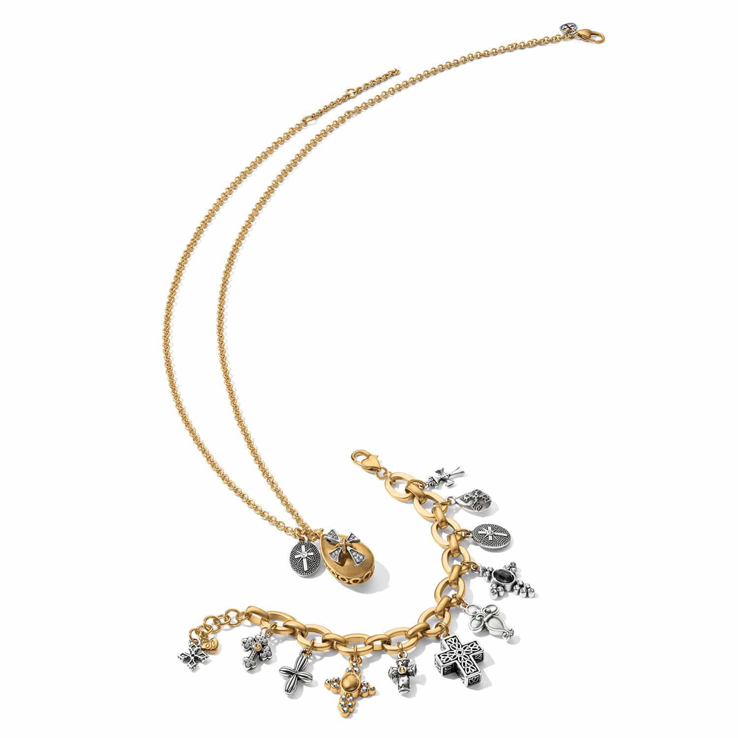 Heavenly Cross Charm Bracelet - Image 3