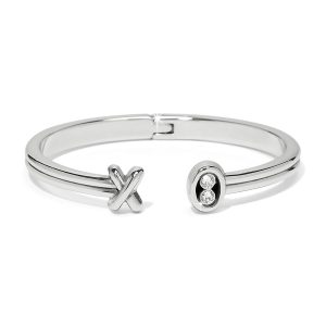 Hugs & Kisses Open Hinged Bangle