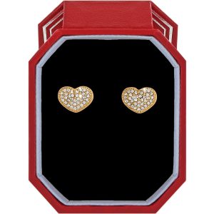 Illumina Celeste Heart Post Earrings Gift Box