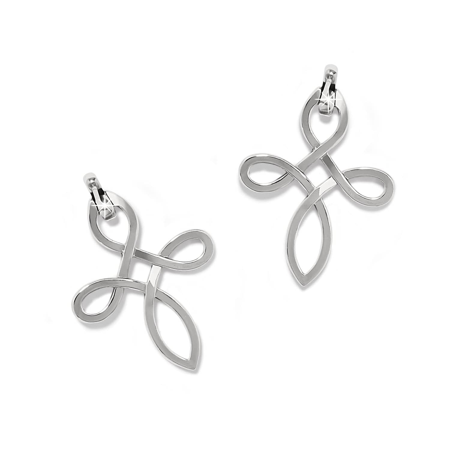 Illumina Ribbon Post Drop Earrings - Image 2