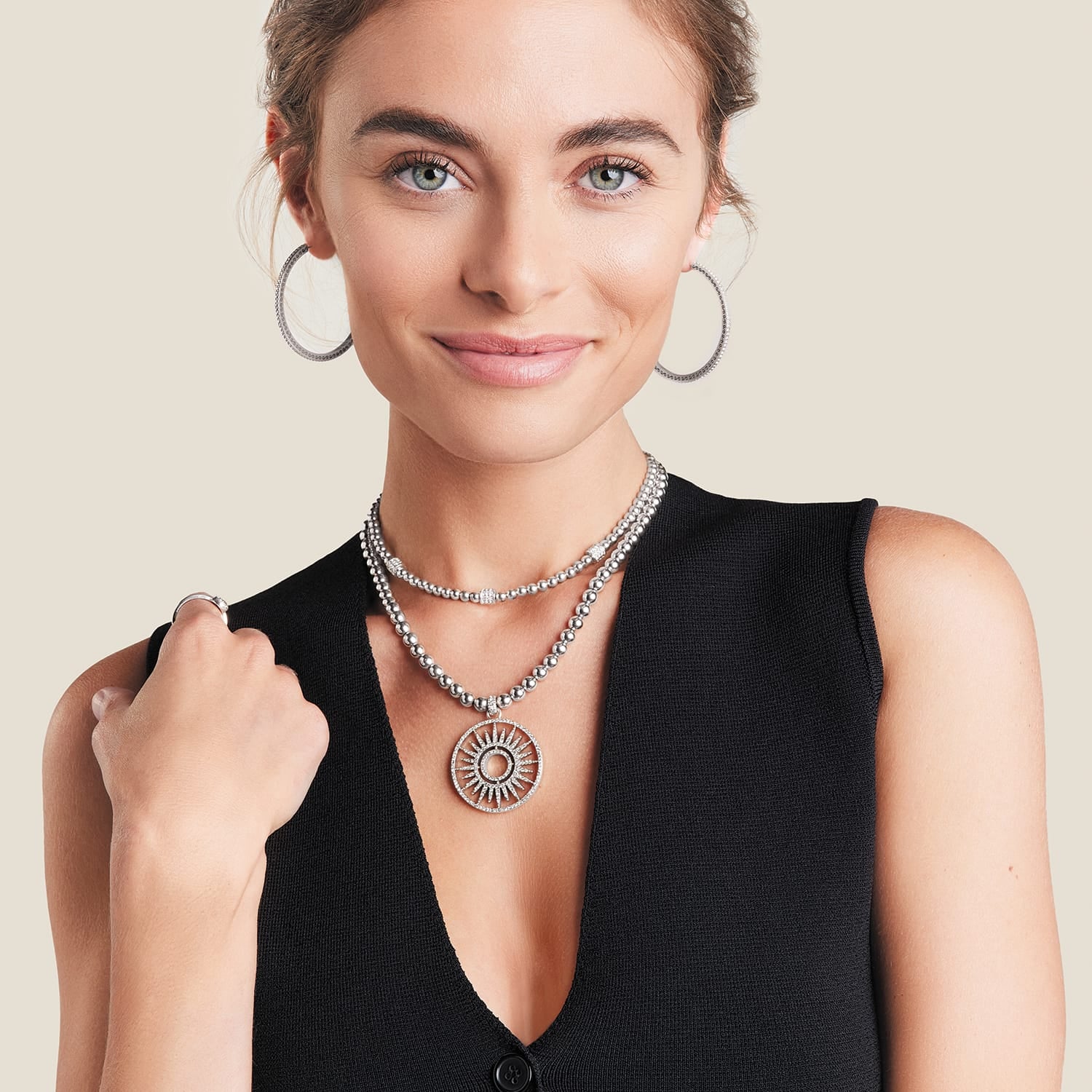 Illumina Sun Beaded Necklace - Image 4