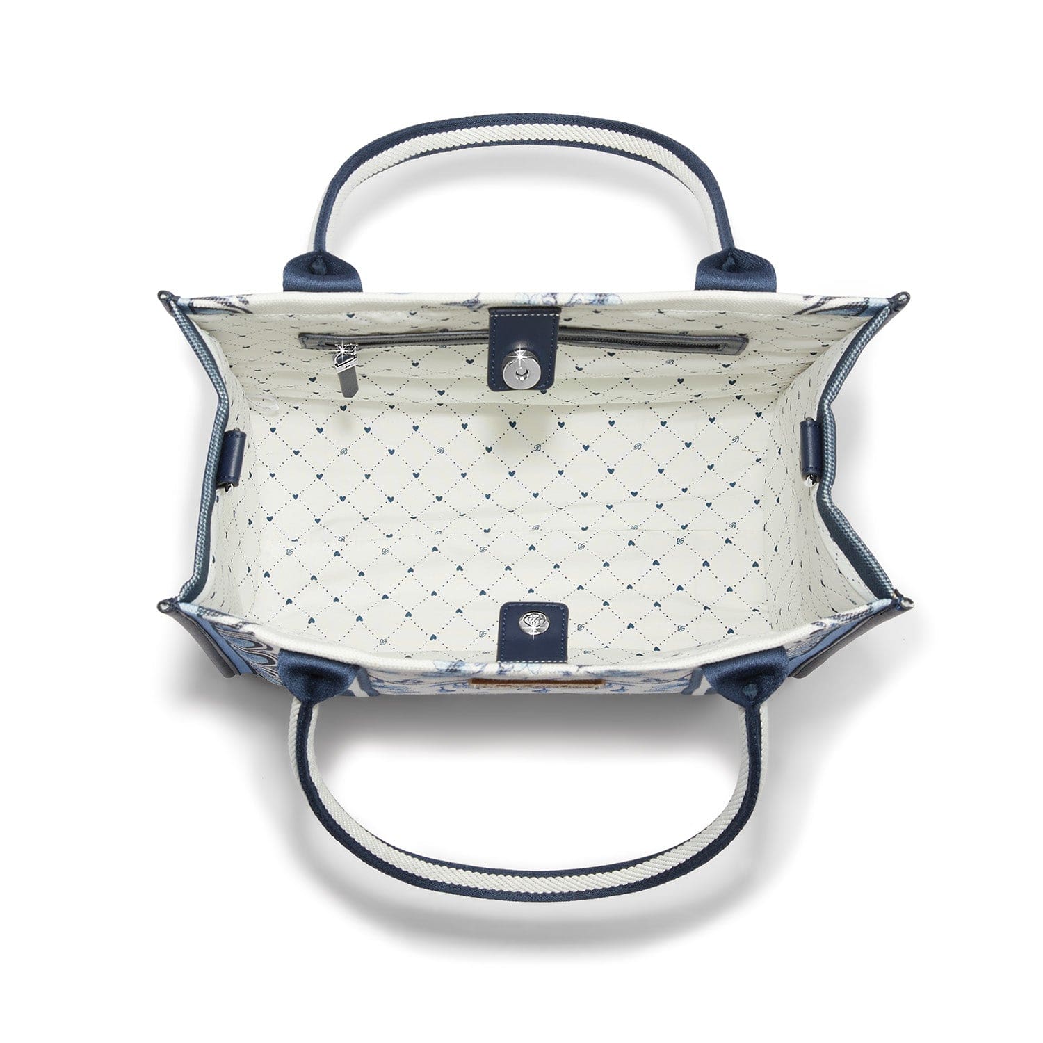 Indigo Song Bird Canvas Carryall - Image 2