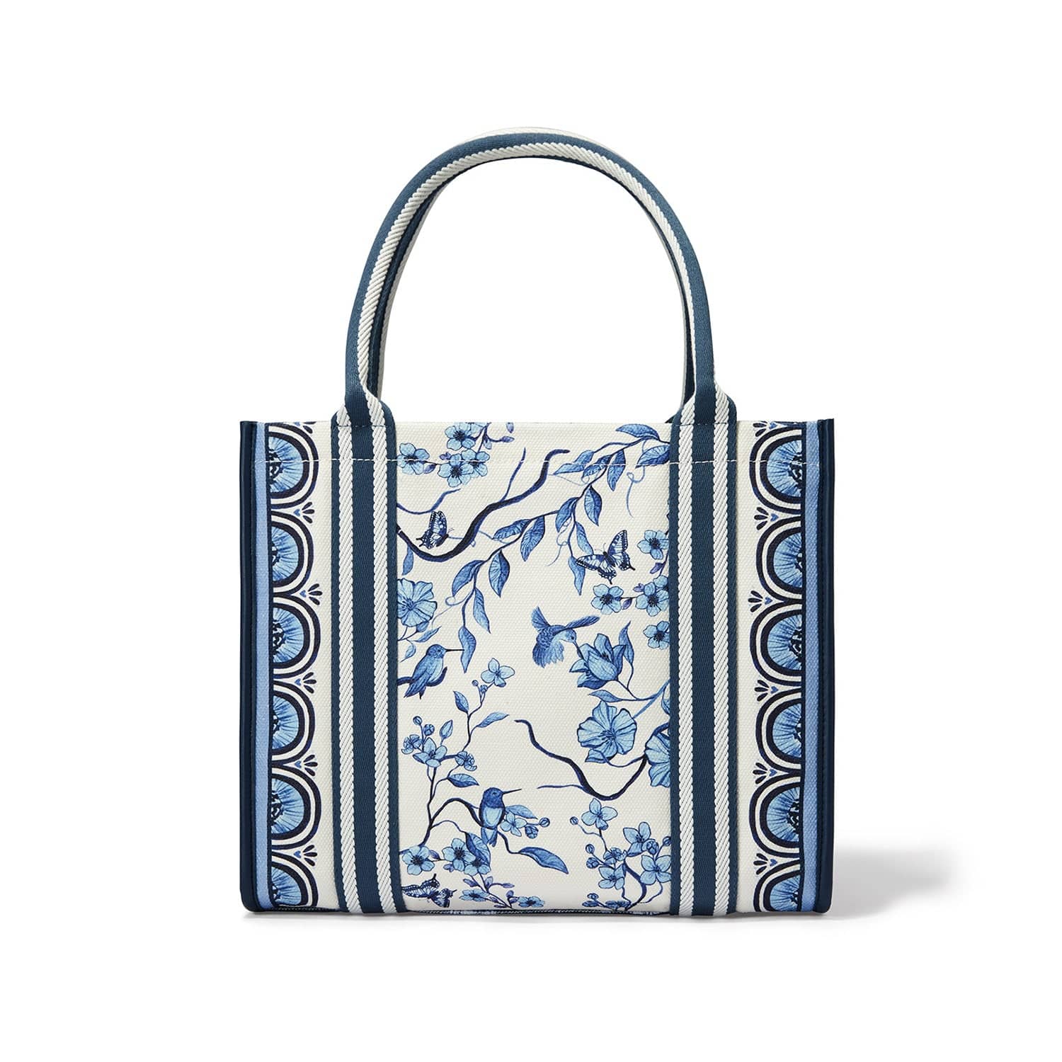 Indigo Song Bird Canvas Carryall - Image 3