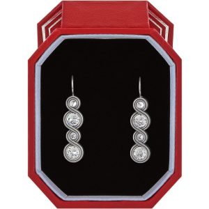 Infinity Sparkle French Wire Earrings Gift Box