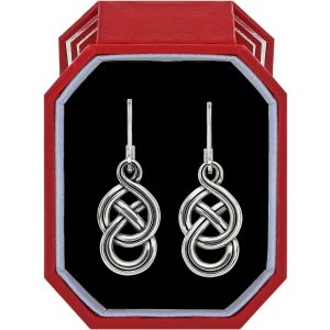 Interlok Braid Petite Leverback Earrings Gift Box