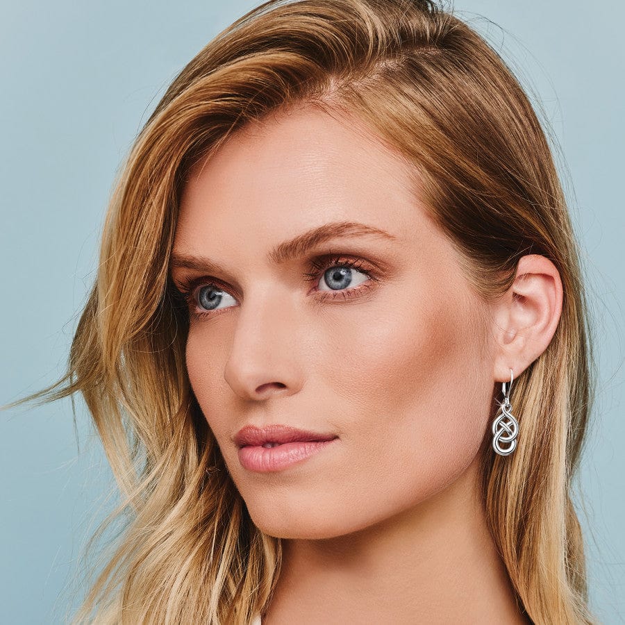 Interlok Braid Petite Leverback Earrings - Image 3