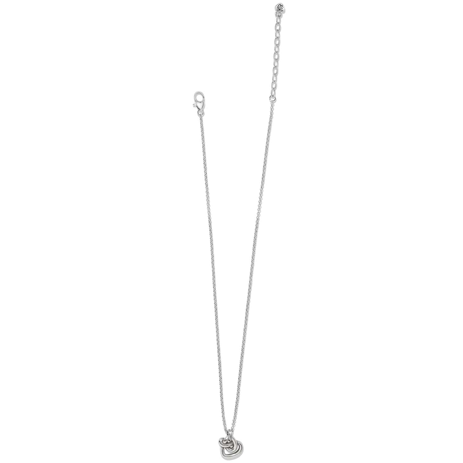 Interlok Curve Heart Necklace - Image 2