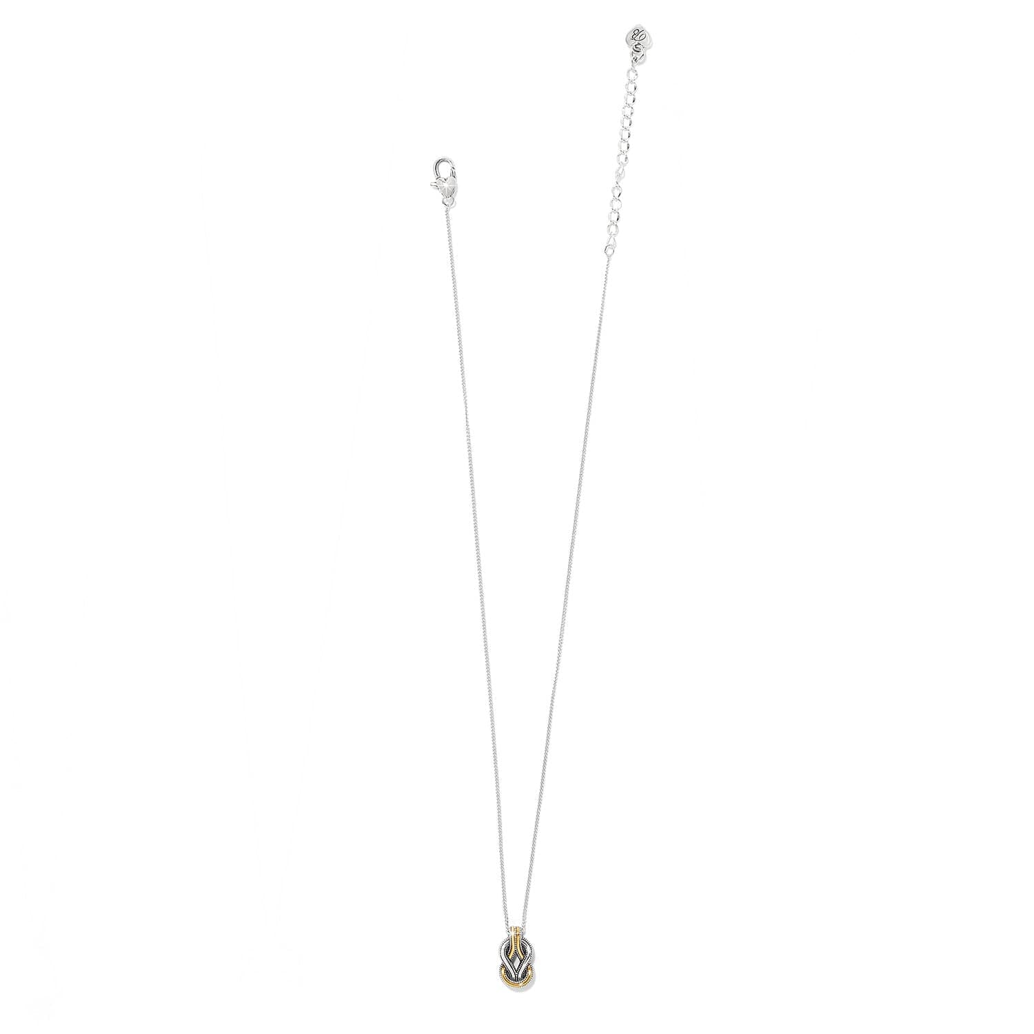 Interlok Harmony Two Tone Petite Necklace - Image 3