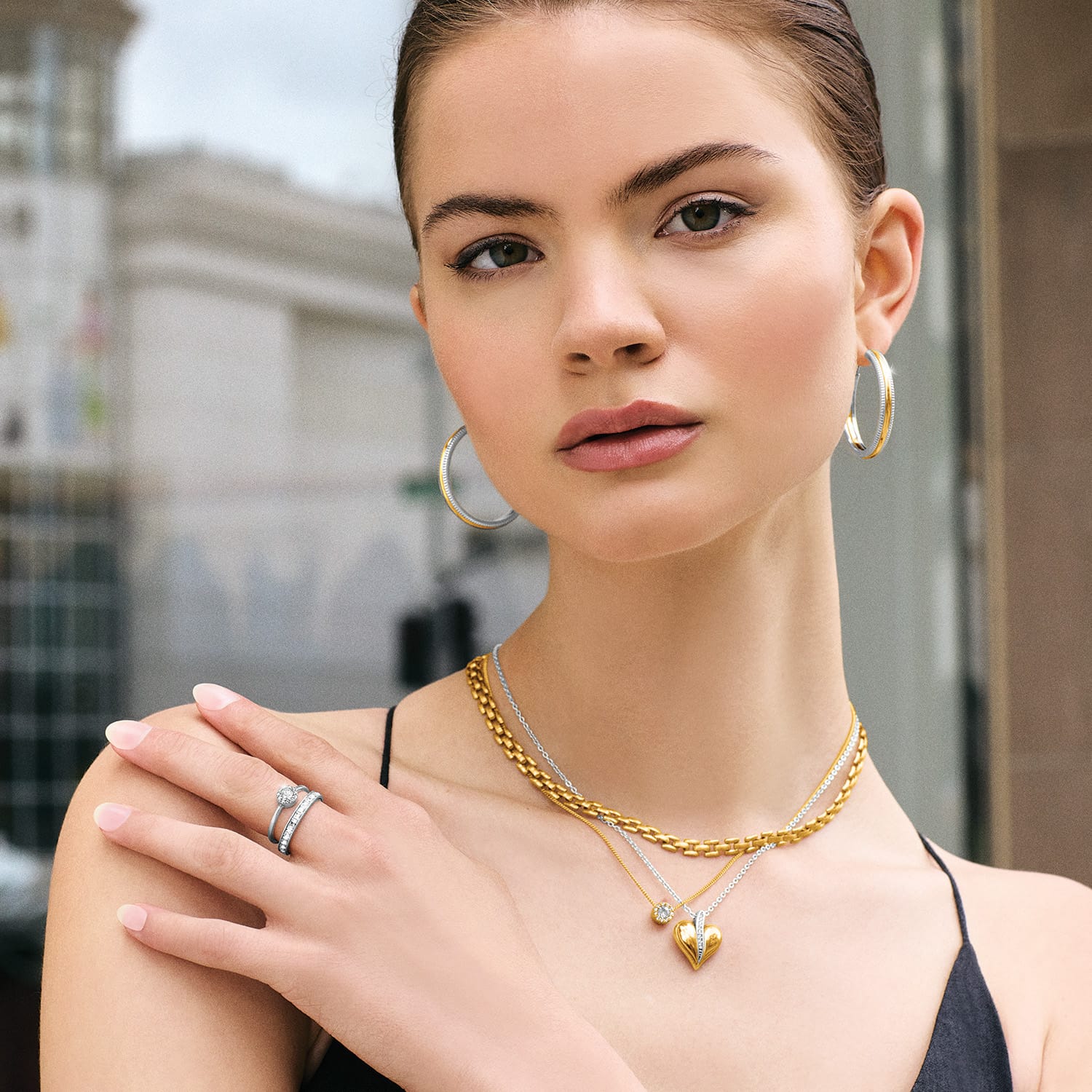 Interlok Heirloom Hoop Earrings - Image 4