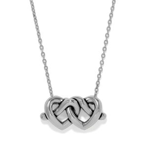 Interlok Linked Hearts Necklace