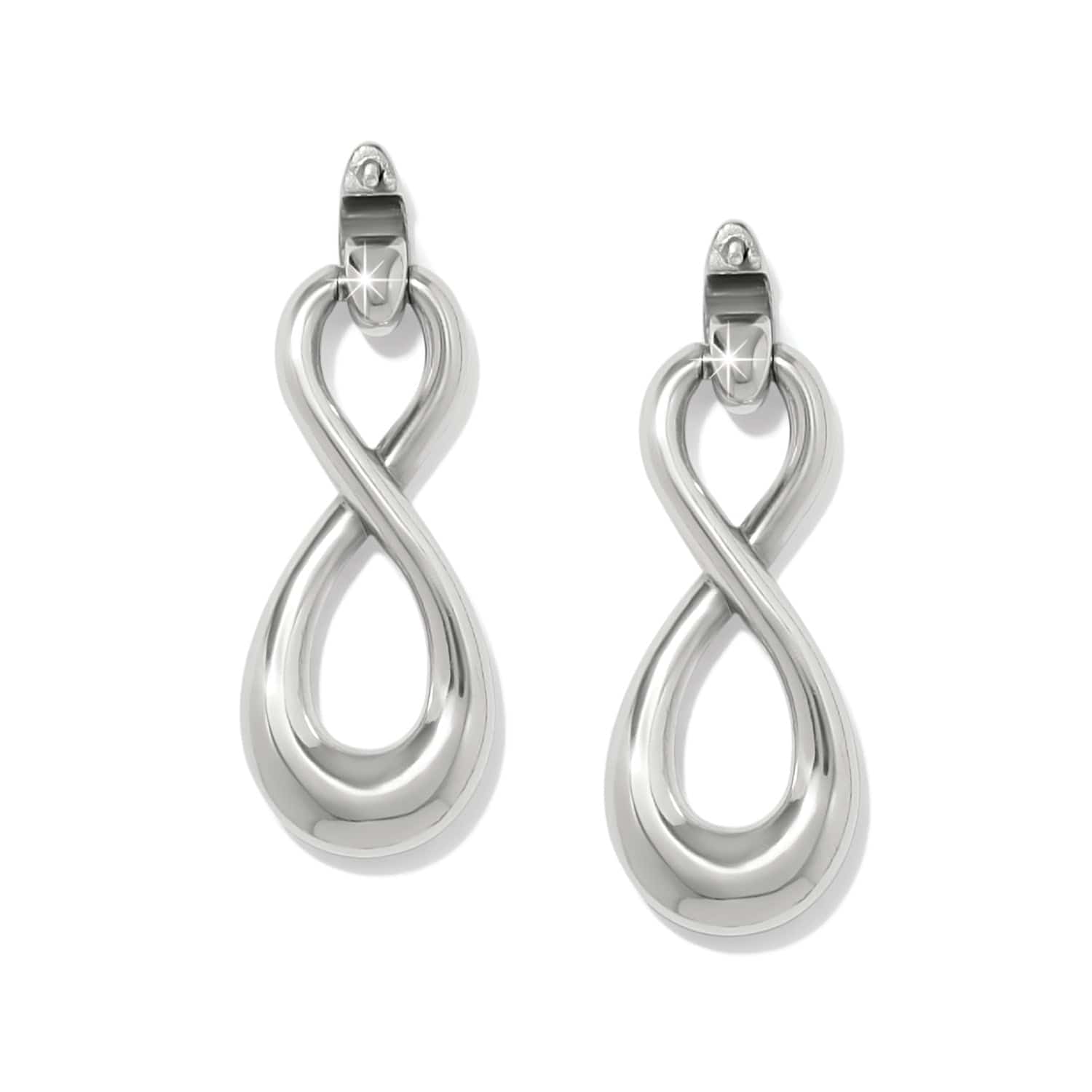 Interlok Luxe Post Drop Earrings - Image 2