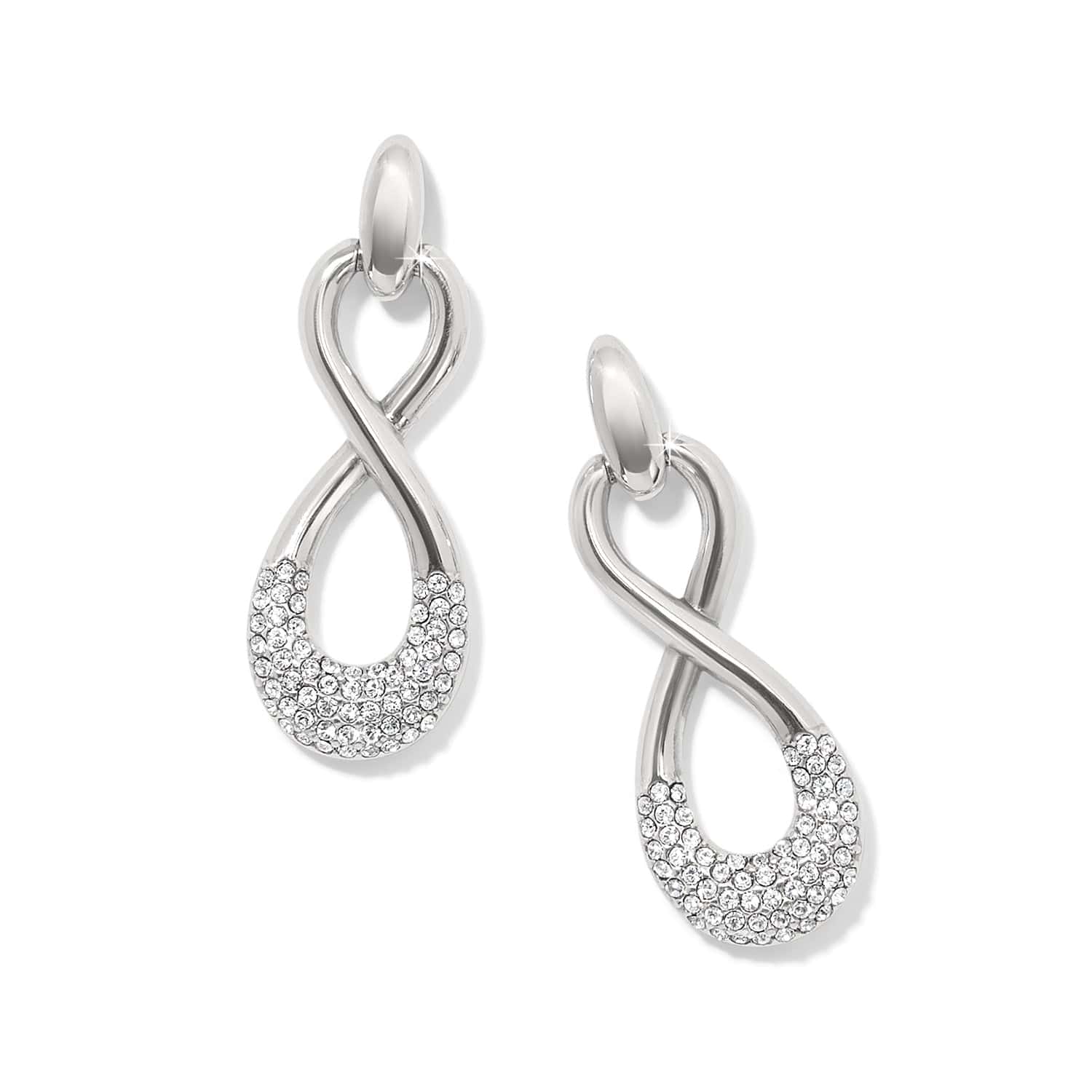 Interlok Luxe Post Drop Earrings - Image 3