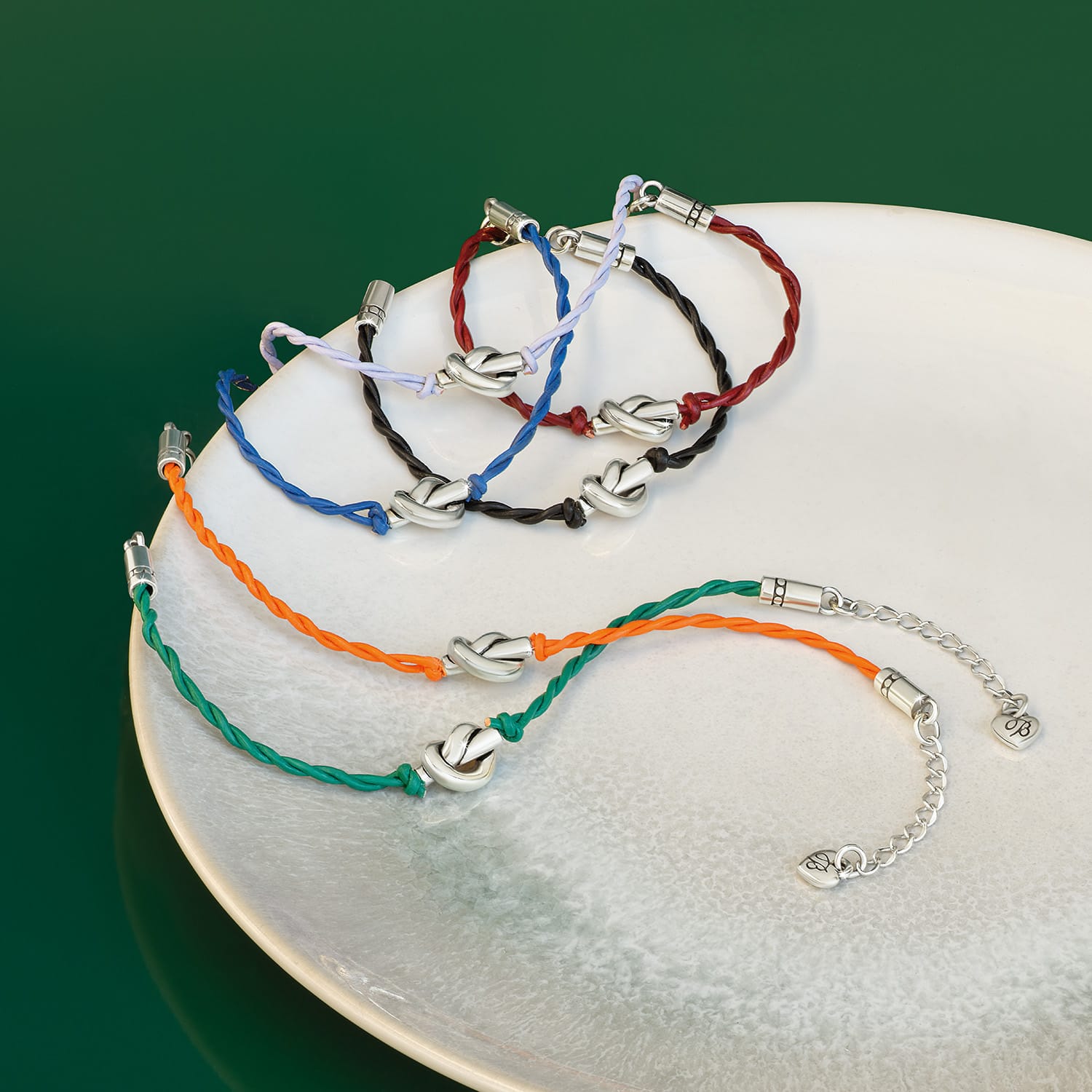 Interlok Single Knot Leather Bracelet - Image 4