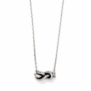 Interlok Single Knot Petite Necklace