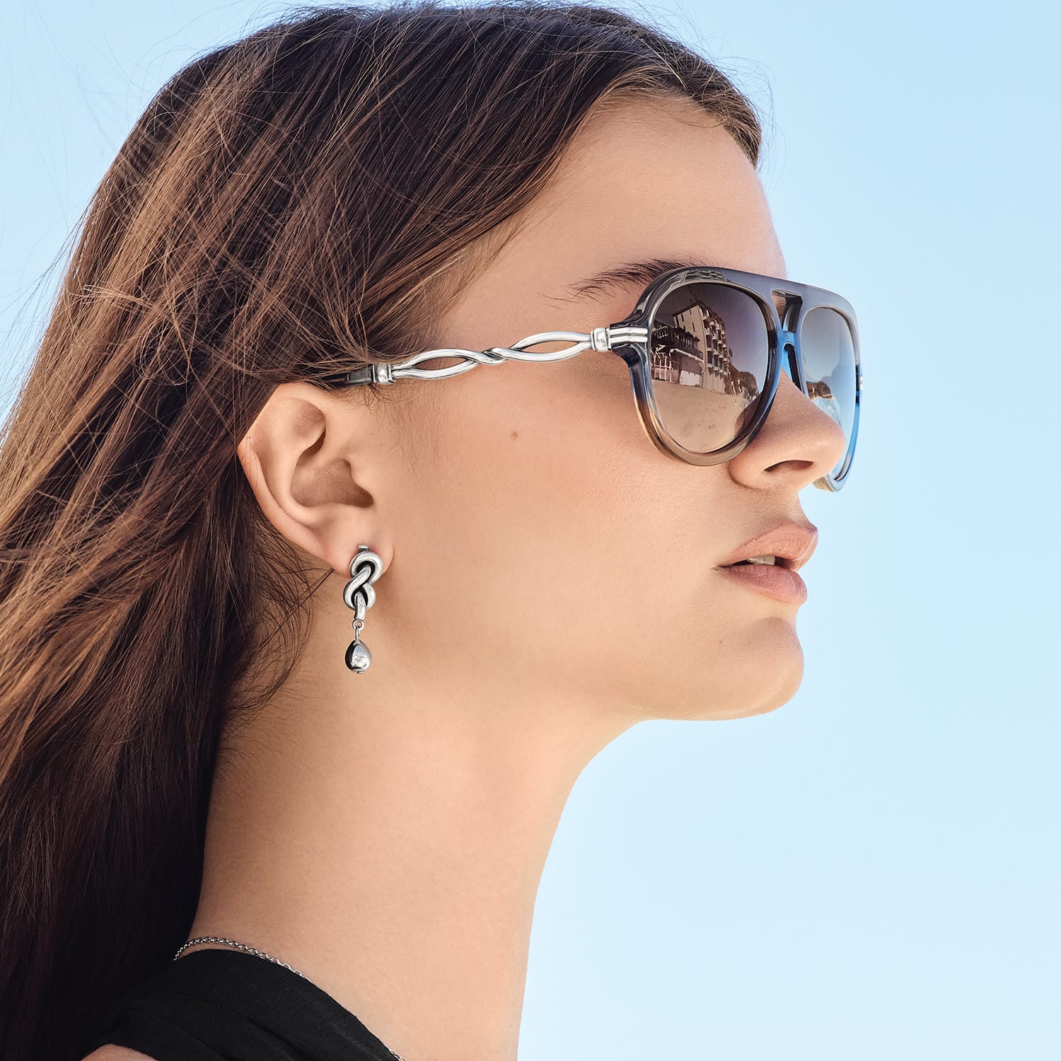 Interlok Twist Aviator Sunglasses - Image 6