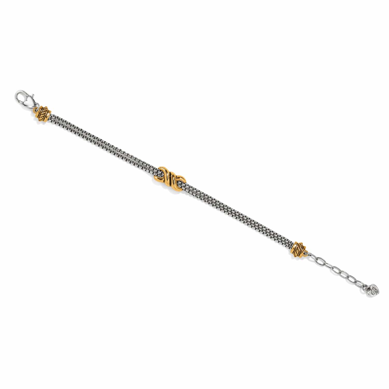 Interlok Twist Double Chain Bracelet - Image 2