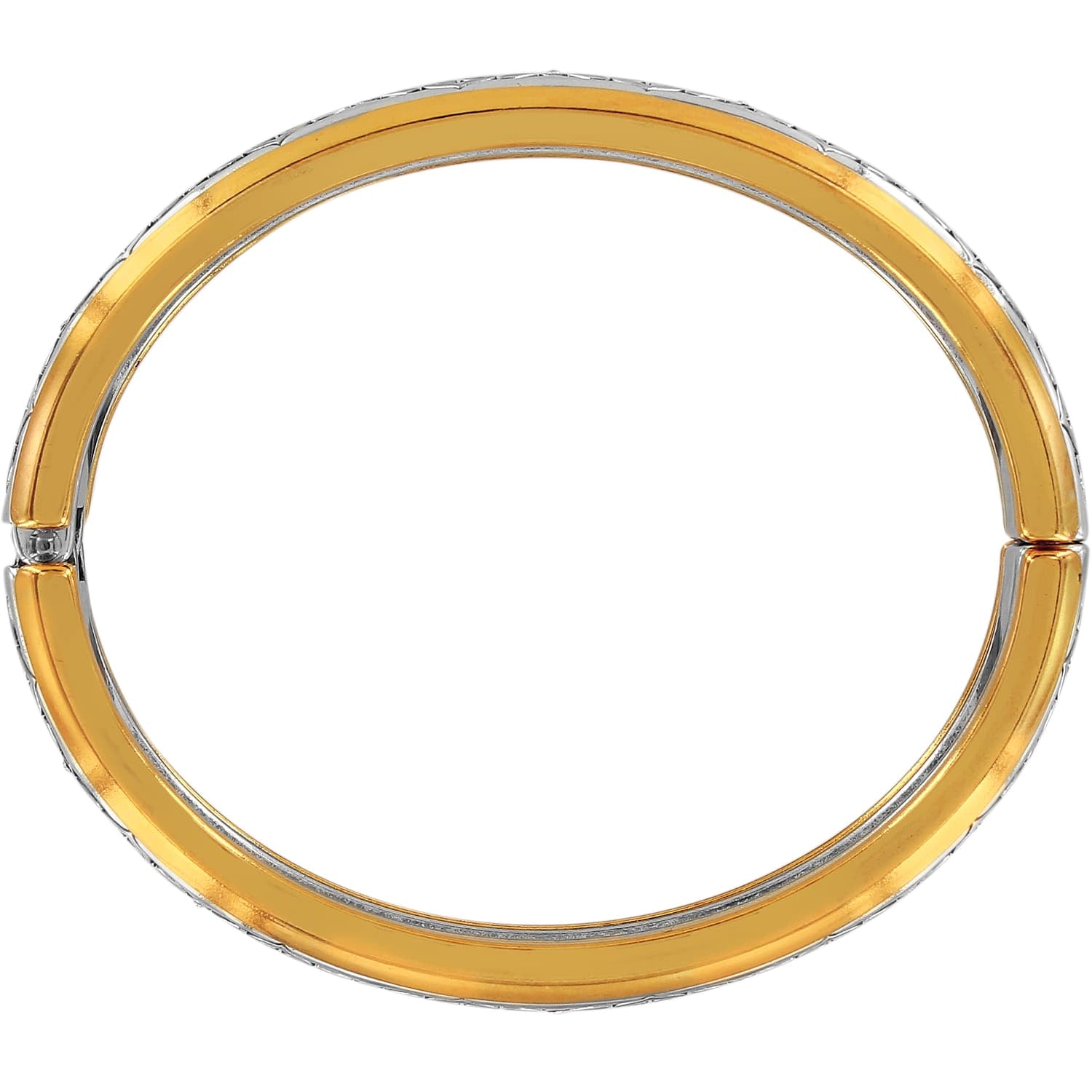 Intrigue Narrow Hinged Bangle - Image 2