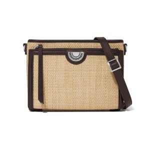 Jordyn Straw Cross Body Organizer