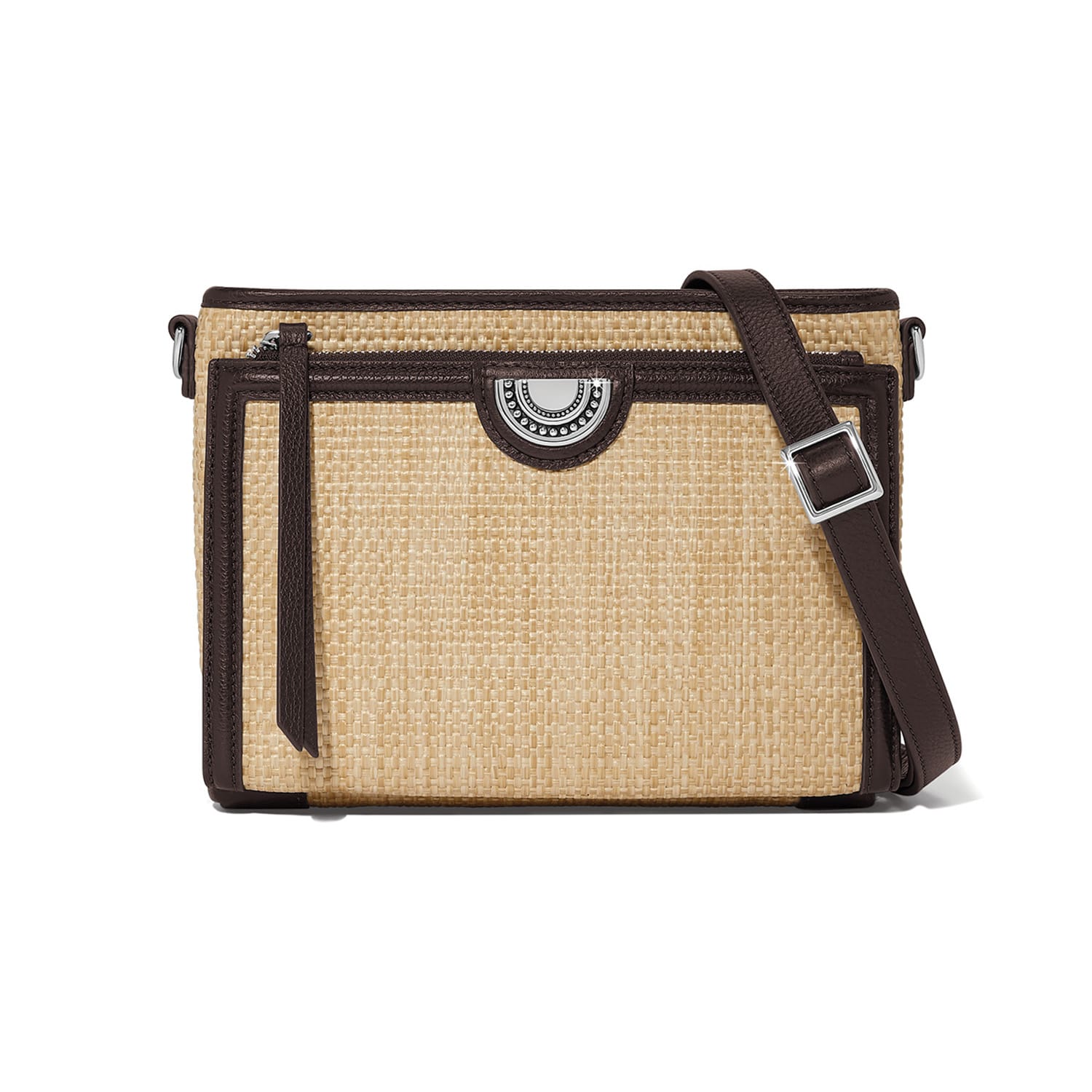 Jordyn Straw Cross Body Organizer