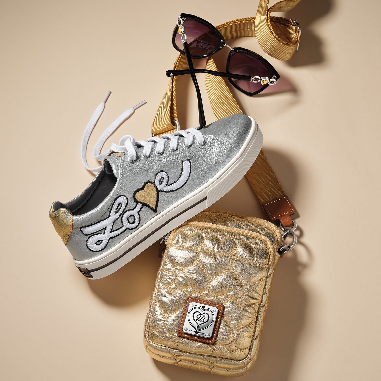 Kora Metallic Mini Utility Bag - Image 7