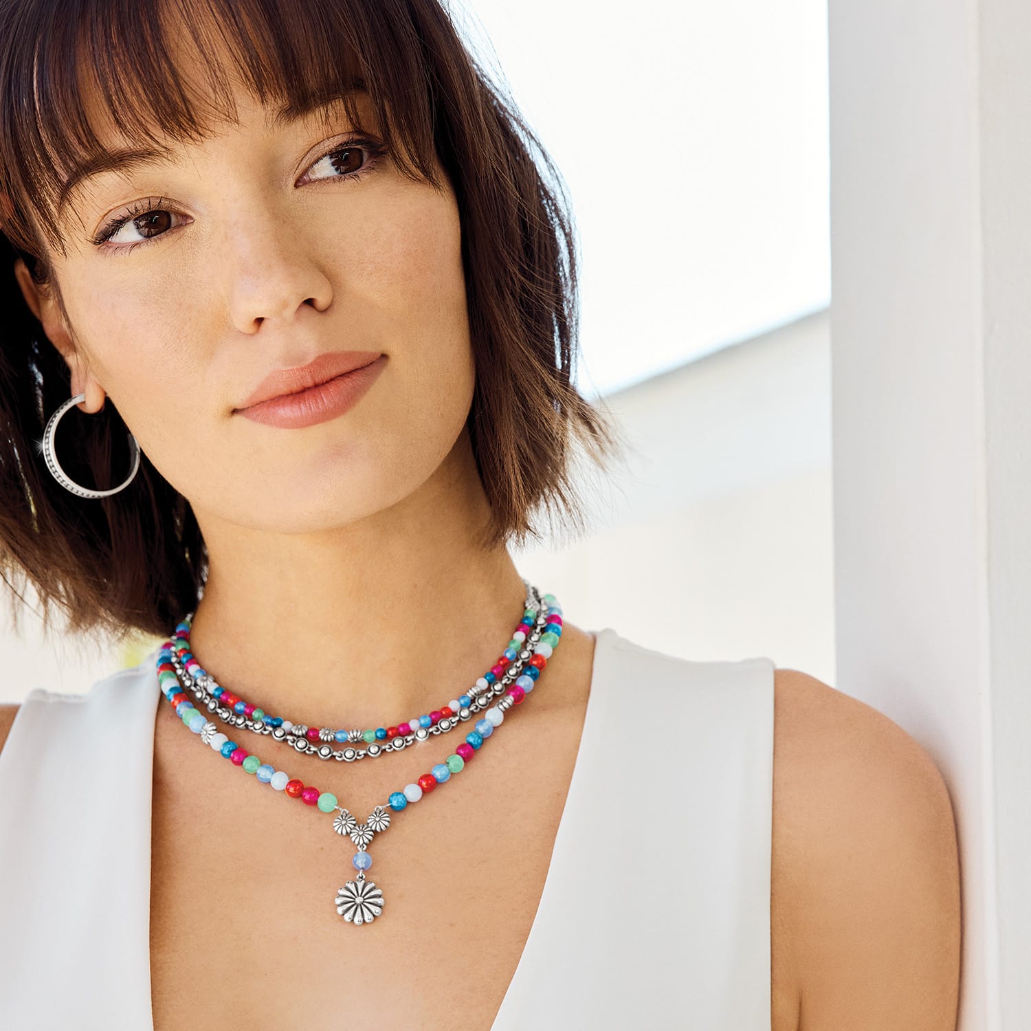 Kyoto In Bloom Bead Necklace - Image 3