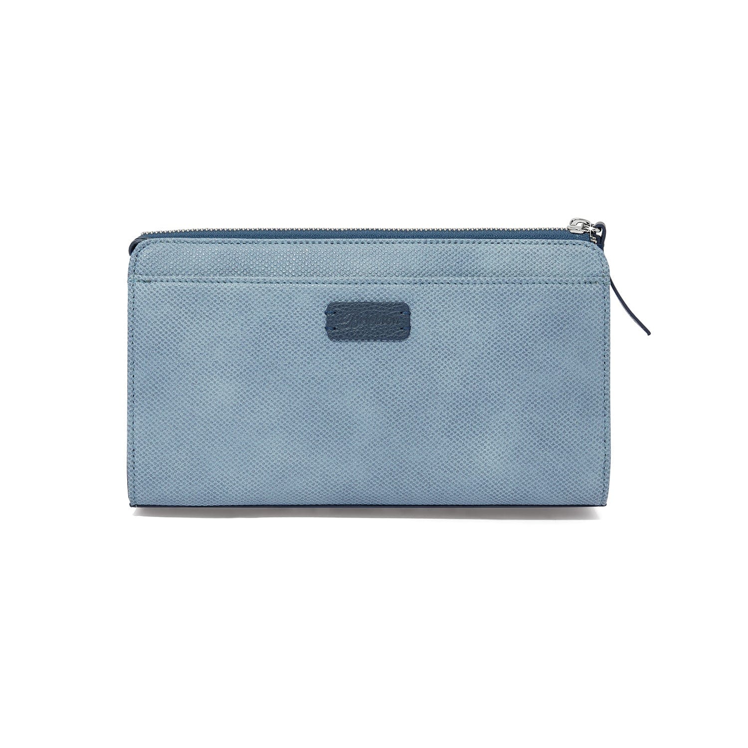 Kyoto In Bloom Indigo Embroidered Pouch - Image 3