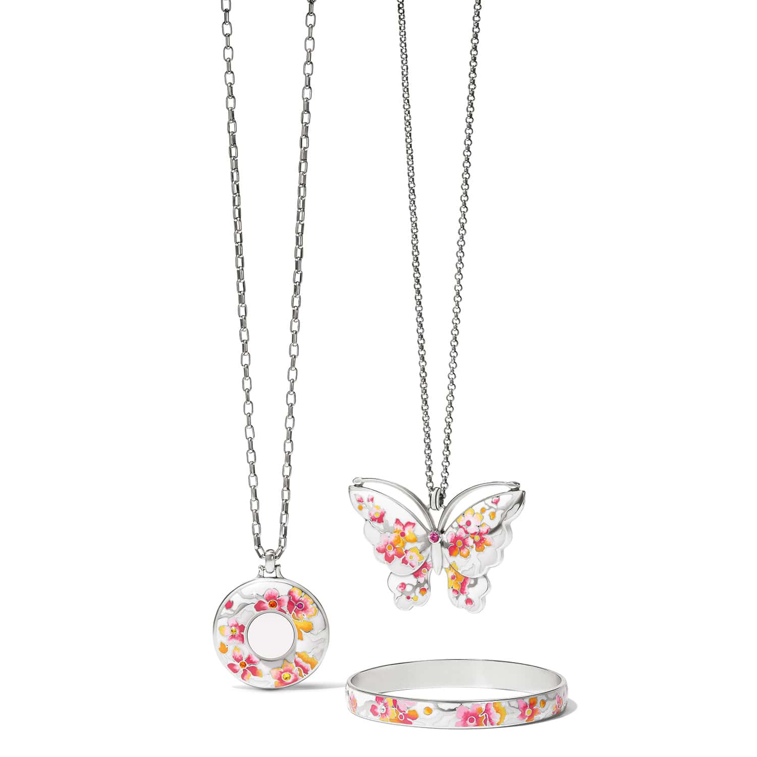 Kyoto In Bloom Sakura Butterfly Necklace - Image 4