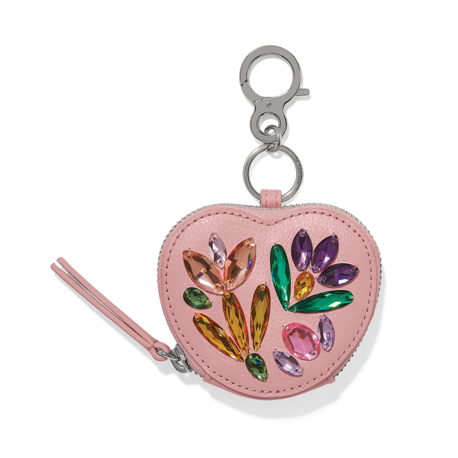 La Tulipe Heart Pouch Handbag Fob