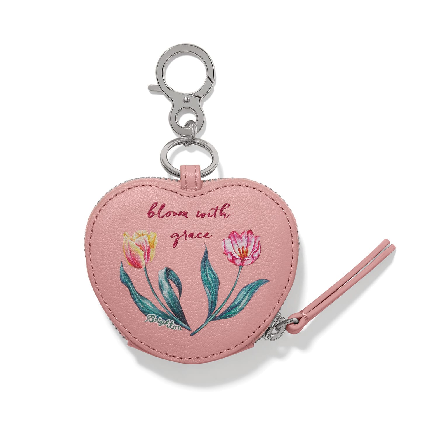 La Tulipe Heart Pouch Handbag Fob - Image 3