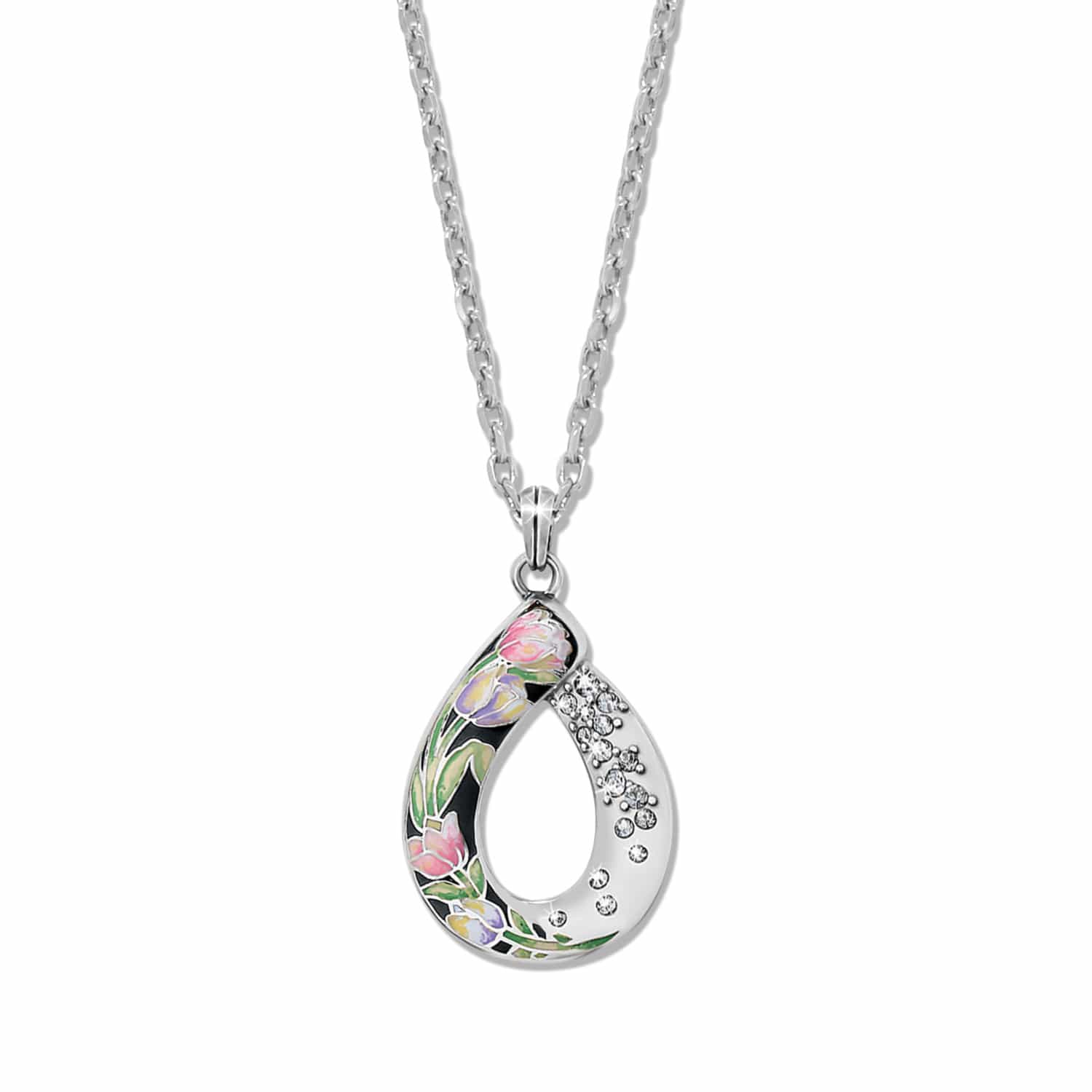 La Tulipe Noir Necklace