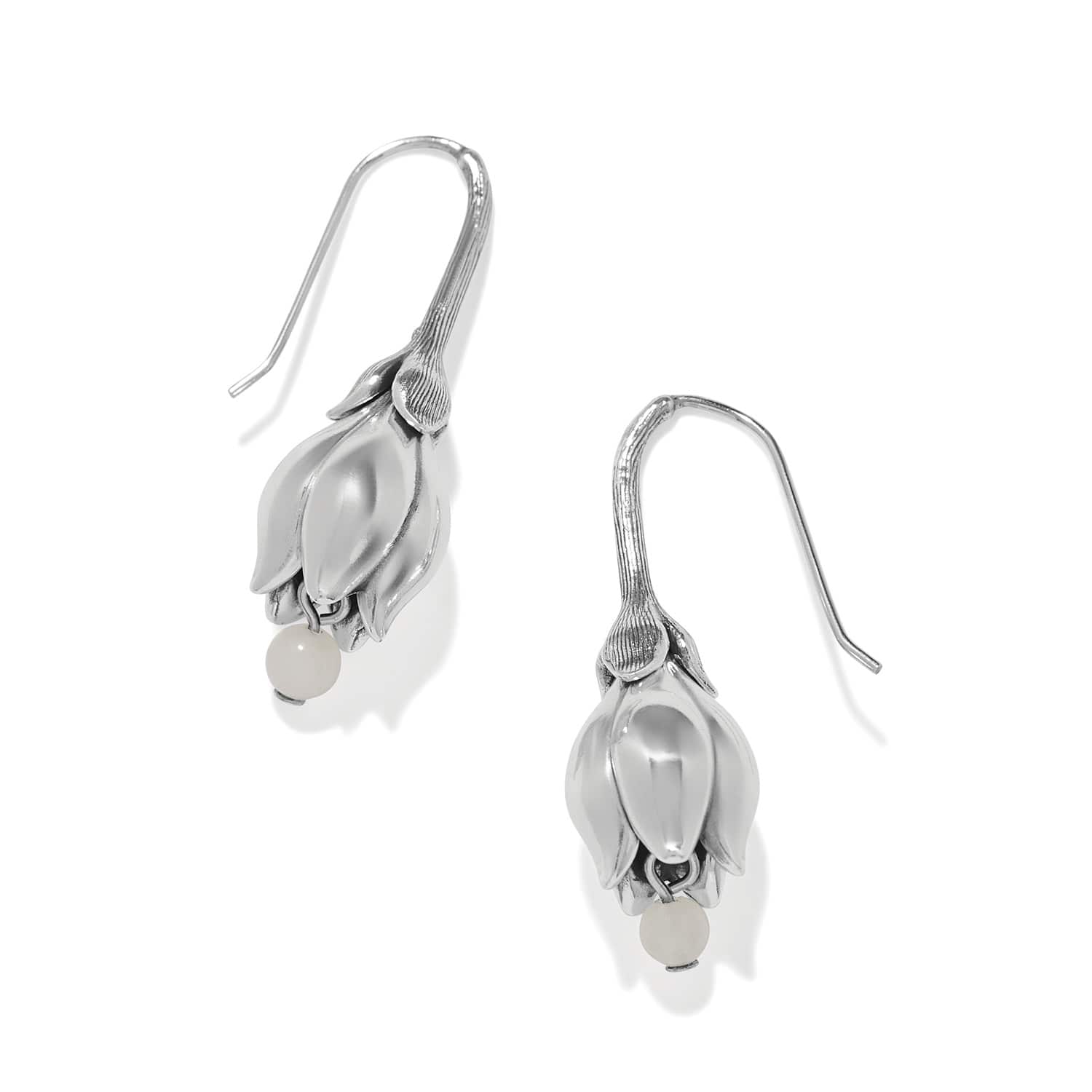 La Tulipe Petal French Wire Earrings