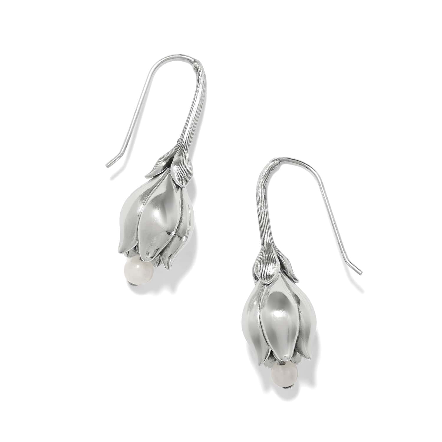La Tulipe Petal French Wire Earrings - Image 2