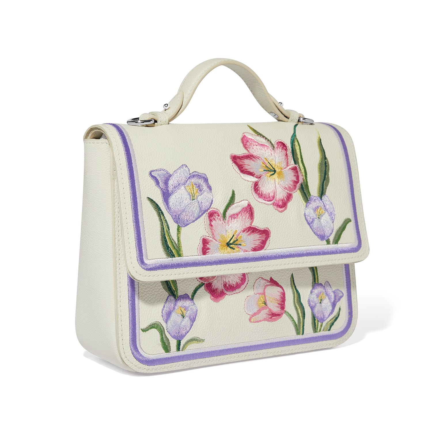 La Tulipe Violetta Flap Bag - Image 5