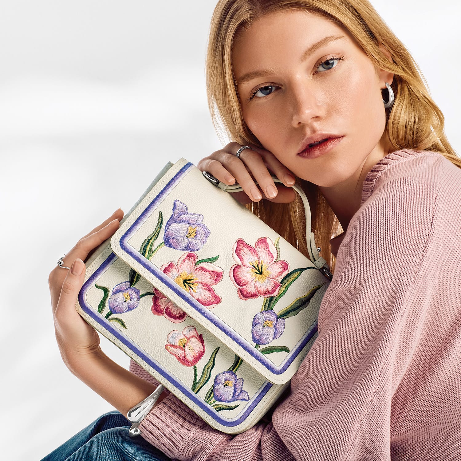 La Tulipe Violetta Flap Bag - Image 7