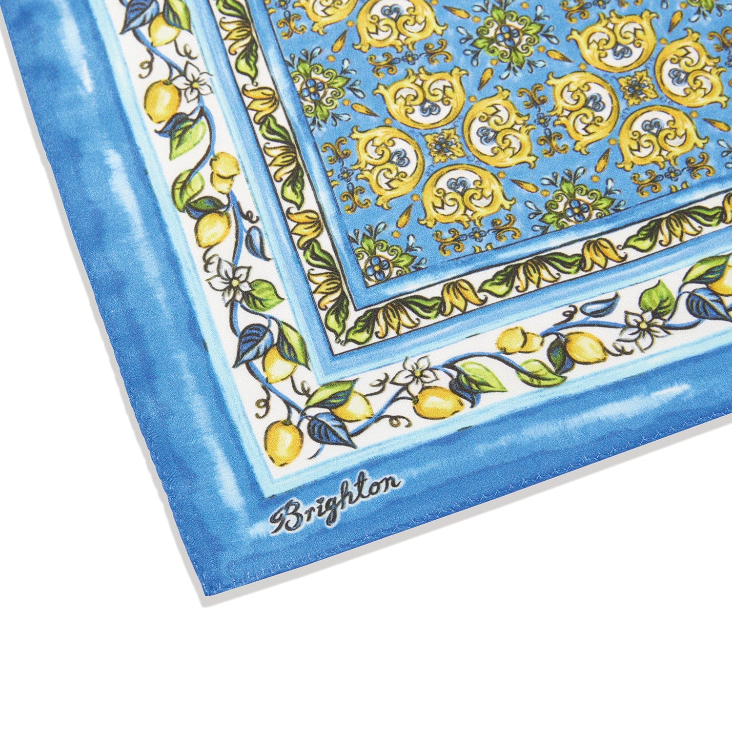 Limone Print Scarf - Image 2