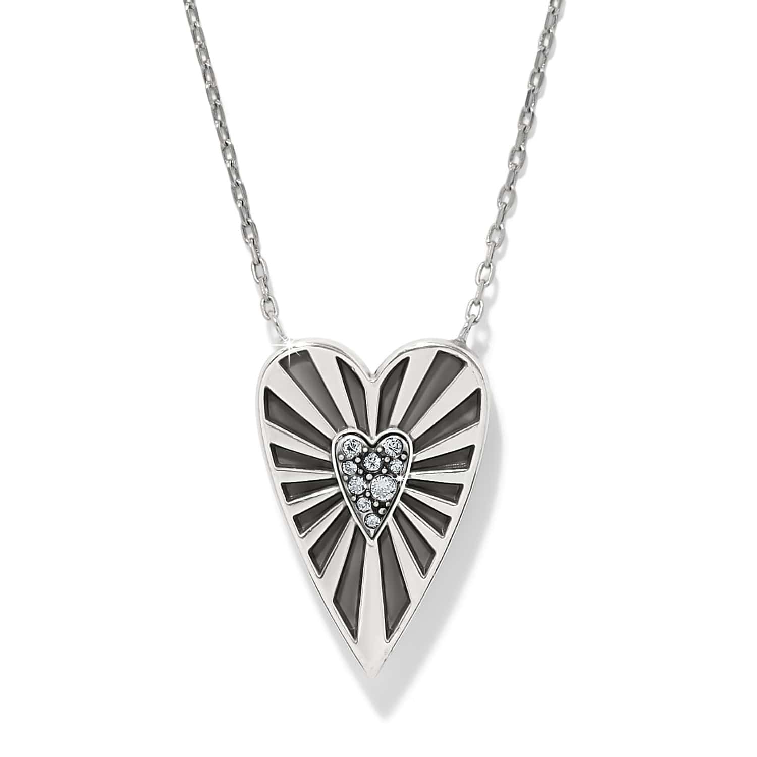 Love Message B Radiant Reversible Necklace - Image 2